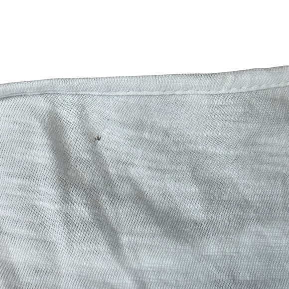 Women's LOFT 100% Cotton Sleeveless White Crochet Detail Blouse Size Large NWT - Picture 4 of 4